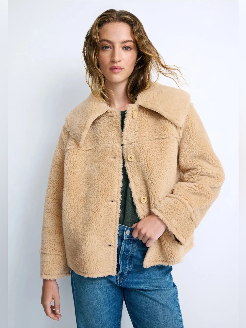 Rails Wesson Faux Fur Jacket in size XS